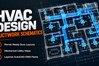 design architectural hvac ductwork drawings and mep plans