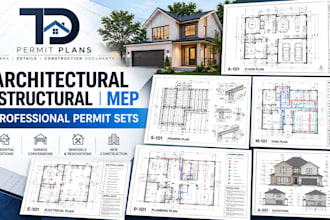 create architectural, structural drawings for you