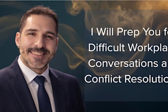 prep you for difficult workplace conversations and conflict resolution