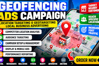 setup geofencing ads location targeting and geotargeting for local businesses