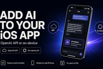 integrate openai or on device ai into your ios app