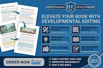 do developmental editing, book editing, and manuscript critique for your book