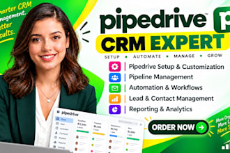 pipedrive crm, gohighlevel and pipedrive automation for marketing agency sale