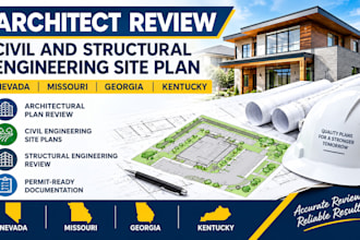 architect review civil and structural engineering site plan nevada mo ga ky