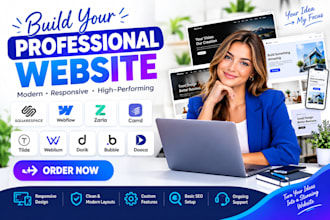 build squarespace webflow zarla carrd tilda weblium dorik bubble dooca website