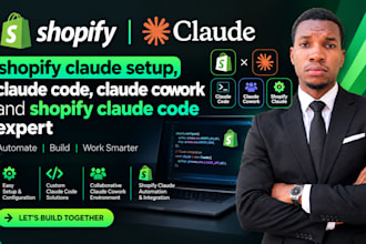 shopify claude setup, claude code, claude cowork and shopify claude code expert