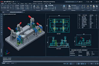 design manufacturing jigs, welding fixtures and assembly tooling
