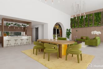 create 3d floor plan, house interior design, realistic room using homebyme
