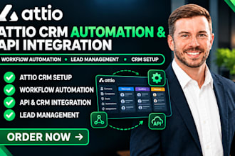 setup attio crm automation attio api integration and lead management