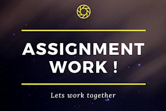 write  and format assignment , essays and reports