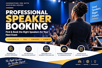 find and book professional speakers for conferences and events