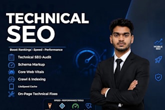 fix technical SEO for page speed and perform a full website audit