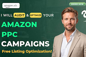audit and optimize your amazon PPC campaigns, amazon ads campaign