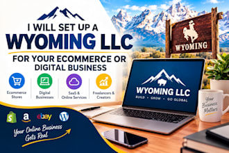 set up a wyoming llc for your ecommerce or digital business