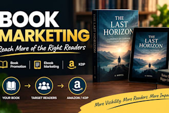 do book promotion ebook marketing and amazon kdp marketing