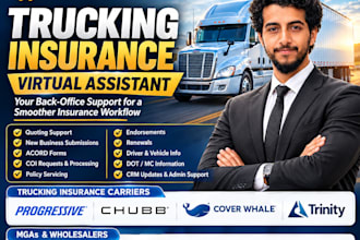 be VA for trucking and commercial auto insurance for your agency