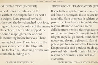 translate your book in italian