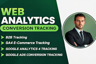 setup google analytics 4 ga4, conversion tracking and GTM