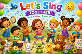create custom kids songs and lullabies for your children
