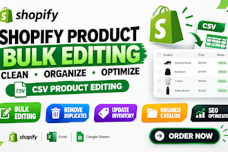 shopify bulk product editing shopify product cleanup  product catalog cleanup