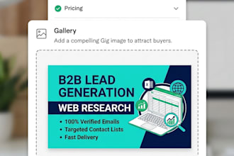 do internet research, b2b lead generation, and web research