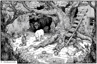 draw ink and pencil illustration for you