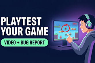 playtest your indie game with video feedback