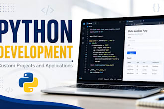 build a python project or application for you