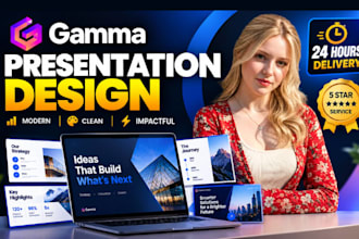 design gamma ai presentations, pitch decks and business slides in 24 hours