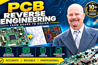 reverse engineer your pcb and recreate the schematic