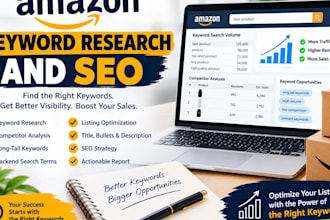 amazon keyword research and seo