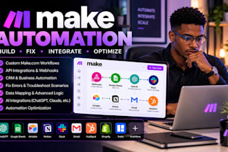 fix make com setup make com automation, make expert, fix make com scenario error