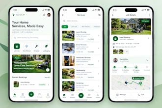 do home service app for lawn care, snow removal, snowplow and handyman services