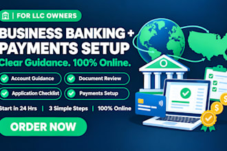 set up mercury, wise, stripe for non US llc owners