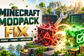 fix minecraft modpack crashes forge fabric neoforge plus cobblemon server issues