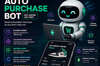 do pokemon bot, auto purchase bot, checkout bot, auto buying bot, shopping bot
