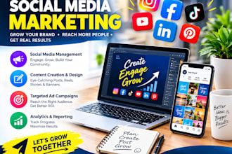modern social media posters for instagram and facebook