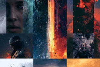 create professional minimalist poster design or artwork