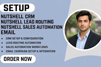 setup nutshell CRM nutshell lead routing nutshell sales automation email