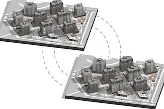 create revit bim model, urban planning layout,3d digital twin, 4d 5d bim,lod 500