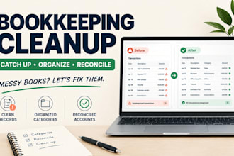 do setup cleanup bookkeeping accounting in quickbooks online quickbooks cleanup