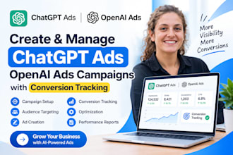 create and manage chatgpt ads openai ads campaigns with conversion tracking