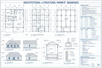 do city permit drawing as architect, certified engineer new york, fl ga mn stamp