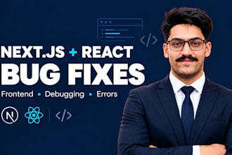 fix nextjs bugs errors and frontend issues