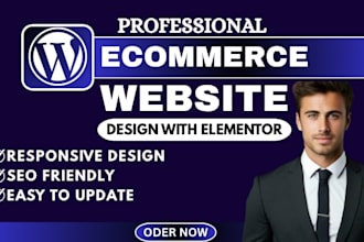 build ecommerce website wordpress online store website design