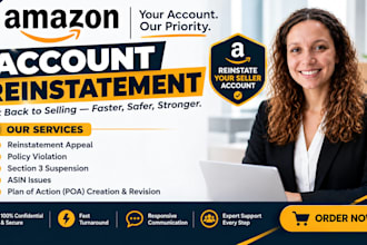 reinstate suspended amazon account fix ip violation section 3 appeal letter poa