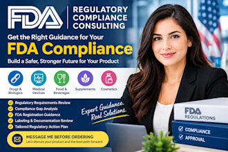do fda expert regulatory compliance legal consulting for your approval