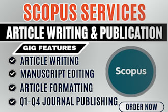 write, format and publish research articles in scopus indexed journal