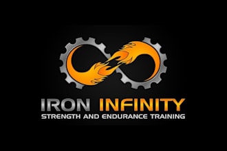 make iron infinity strength endurance training logo