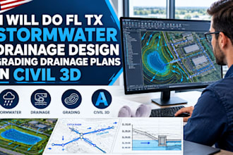 design connecticut stormwater drainage, grading and civil 3d plans
